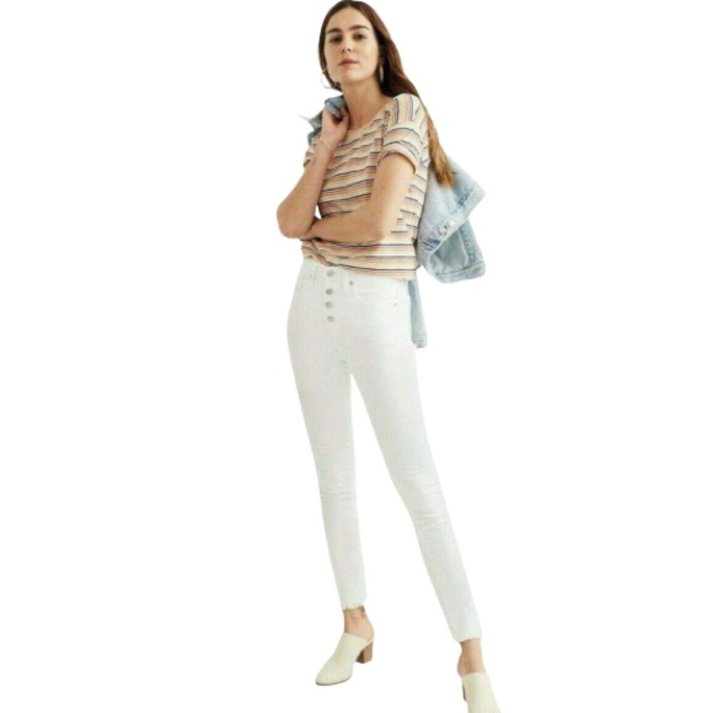 Madewell White Jeans